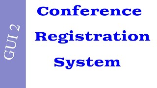12.08 Conference Registration System class | Starting Out With Java a
