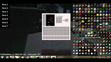 Minecraft: How to install the tooManyitems mod for 1.1.0