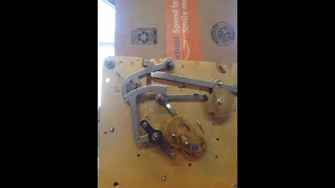 Jauch 77 Gathering pallet adjustment.