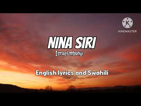 Israel Mbonyi Nina Siri Official Lyrics Video YouTube israel-mbonyi-nina-siri-official-lyrics-video-youtube