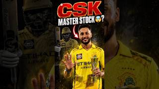 CSK ने Master Stock खेला है? By The Unique secrets #shorts