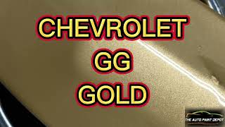 Chevrolet Gold 1967 Paint from The Auto Paint Depot