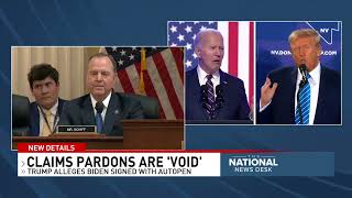 Trump claims Biden's autopen signature voids pardons for Jan. 6 committee