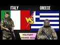 Italy vs greece military power comparison 2024