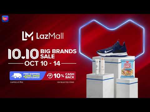 The 10.10 #LazMallBigBrandsSale is happening from October 10-14!  - The 10.10 #LazMallBigBrandsSale is happening from October 10-14! 