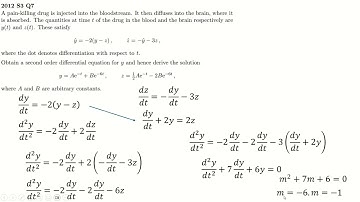 The second half of the STEP 3 differential equations booklet