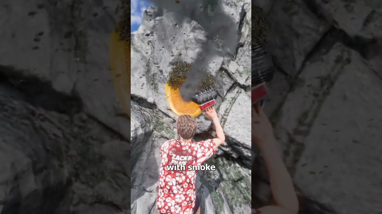 How He Holds Bees In His Mouth 😳