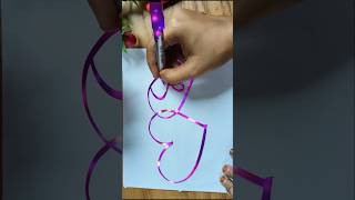 اللّٰہ ❤️🩷 محمّد #islamiccalligraphy #trending_shorts #youtubeshorts #viralvideo #supportme