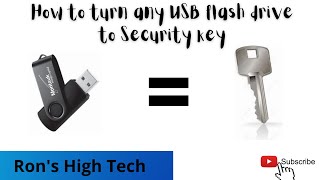 How to turn any USB drive into a security key for windows screenshot 3