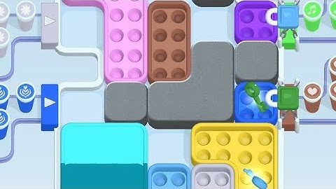 Coffee Rush Block Jam Level 85 Game Walkthrough Solution