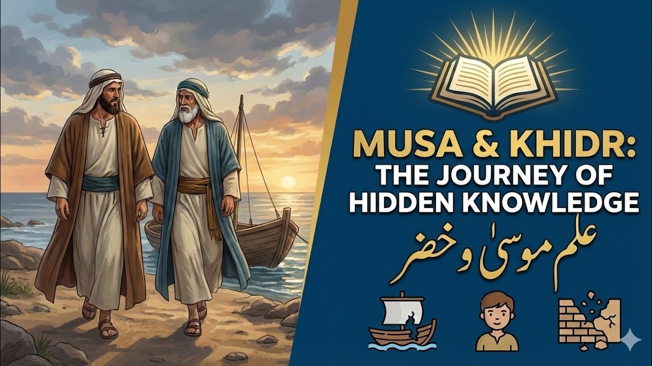 ​How to trust Allah's plan when life feels unfair?Journey of Prophet Musa (AS) and Hazrat Khidr (AS)