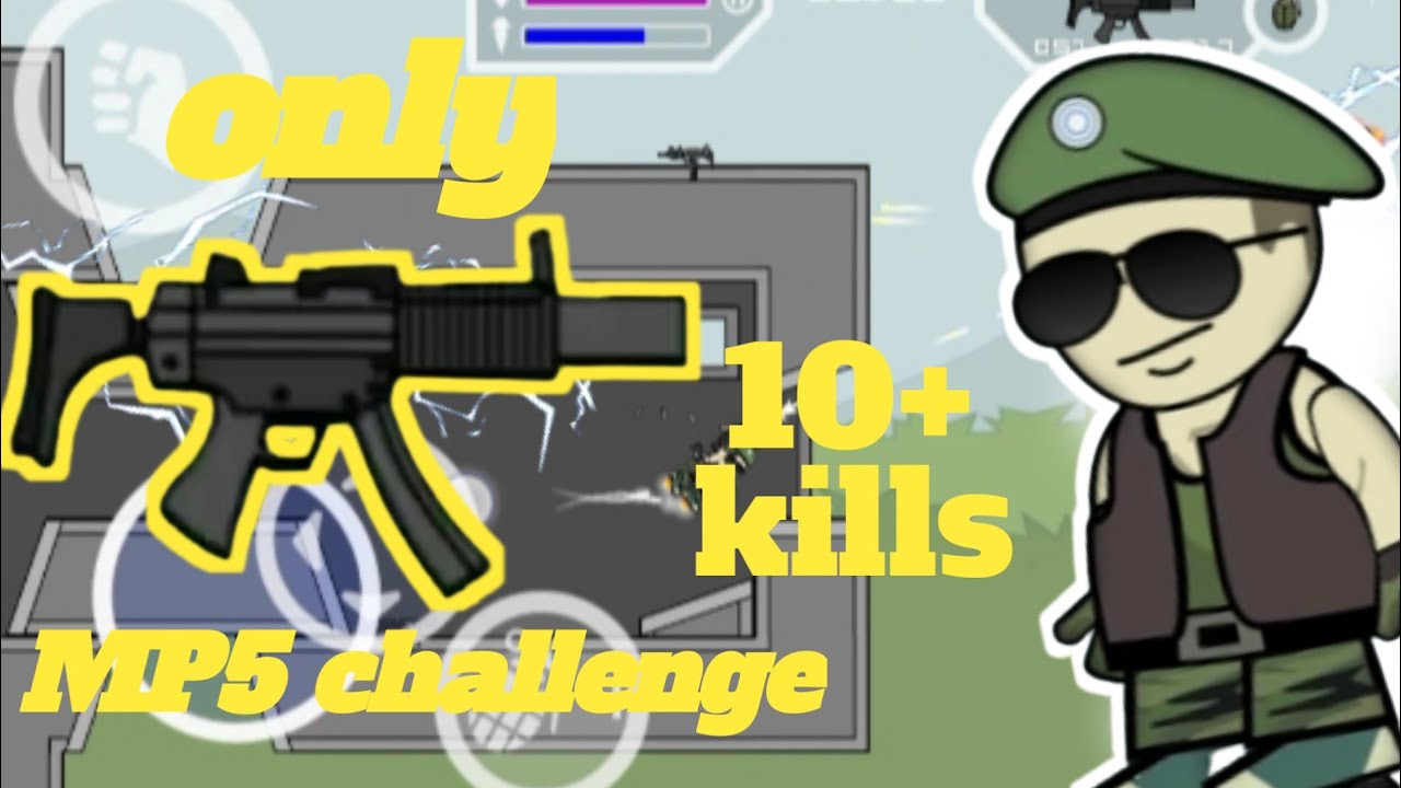 MINI MILITIA ONLY MP5 CHALLENGE