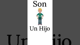 How to say Son in Spanish | #shorts #spanish Details