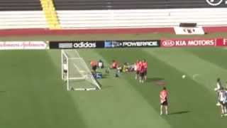 Benzema scored from impossible angle - training with France