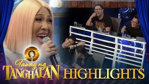 Tawag ng Tanghalan: Vice Ganda asks the hurado to impersonate Vina Morales