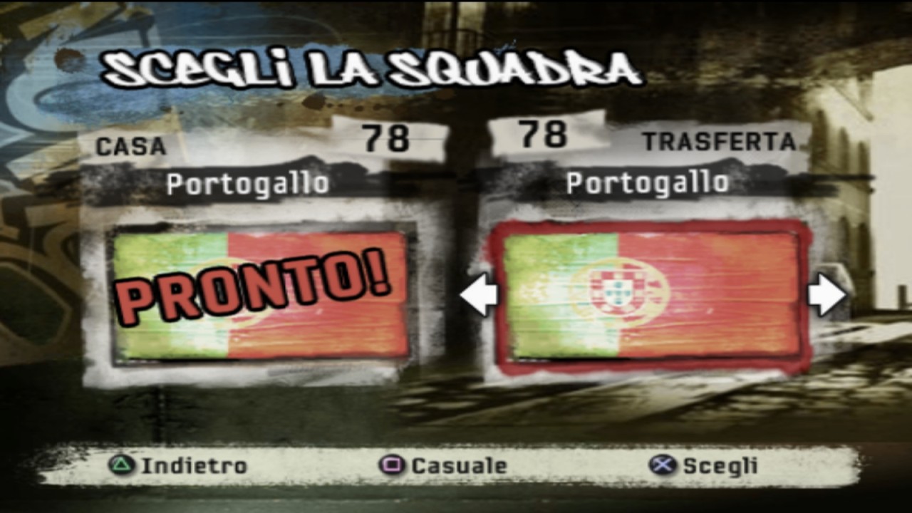 statistiche dei giocatori del portogallo su fifa street 2
