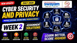 Cyber Security and Privacy Week 2 Assignment Answers 2026 | NPTEL July 2026 | 100% Correct Solutions