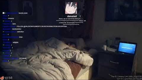 Dellor sleeping stream funny moments part 1 💤