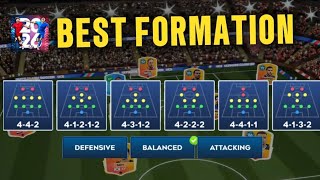 DLS 26 Best Formation 4-4-2 | Every Tactics and How to Win Games