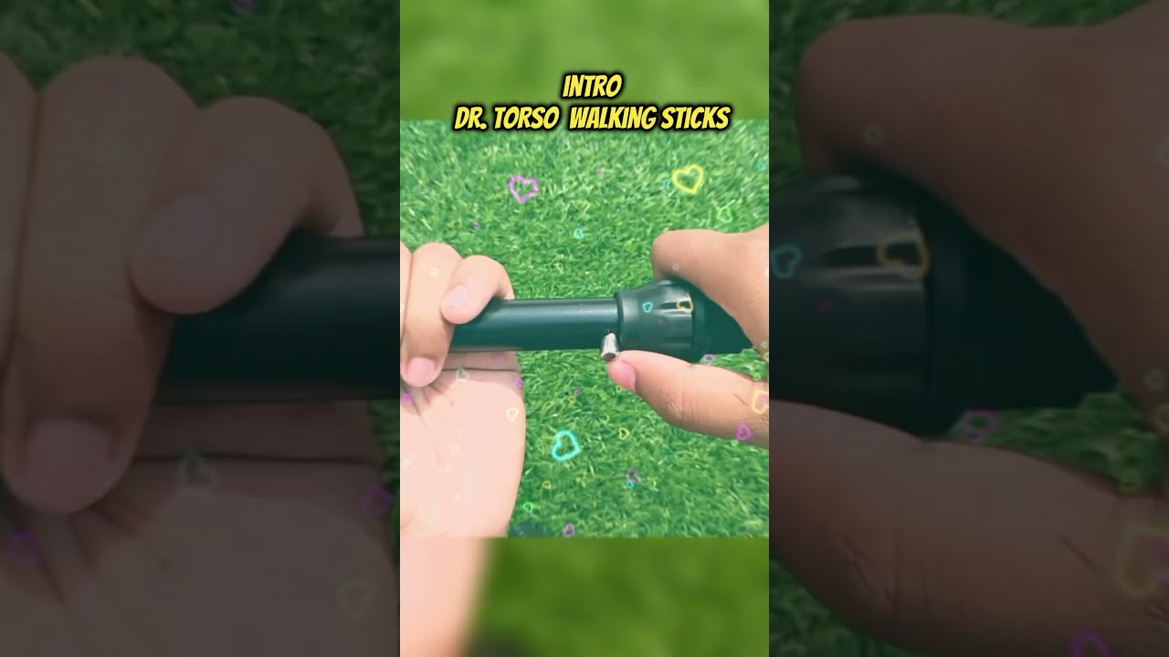 Dr. TORSO Premium walking stick... unboxing 