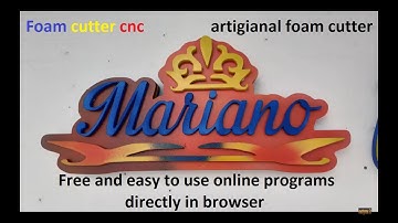 costycnc foamcut foam styrofoam cut editor (italian speak)