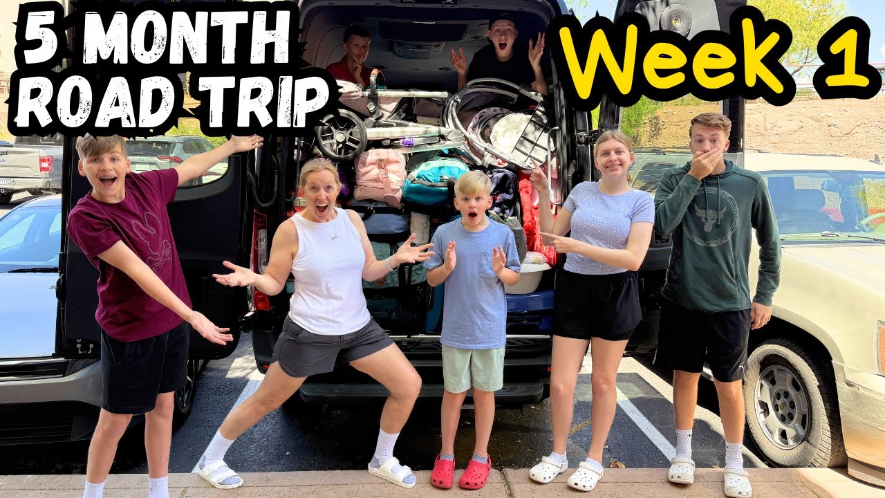 Driving Cross Country with a Family of 10! 🇺🇸 