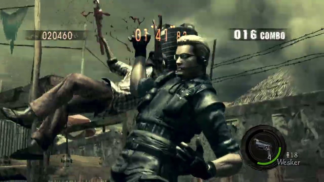 Resident Evil 5 Mercenarios | Wesker STARS (SS Rank)