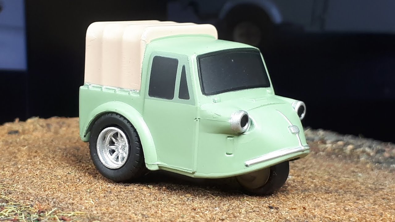 Tooned Daihatsu Midget by ChoroQ Chibikko w/wheelswap 2007 custom