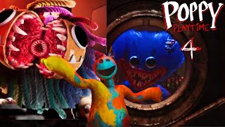 OMG HUGGY WUGGY IS BACK!! | Poppy Playtime Chapter 4