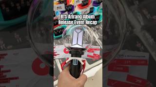 Arirang Album Release Event Recap