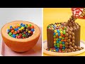 So Tasty Rainbow Chocolate Cake Decorating Ideas | Chocolate Cake Hacks | Yummy Cake Compilation