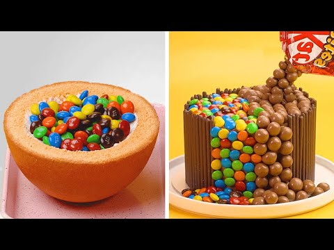So Tasty Rainbow Chocolate Cake Decorating Ideas | Chocolate Cake Hacks | Yummy Cake Compilation