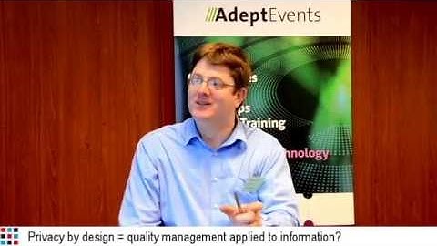 Daragh O Brien on GDPR - Data privacy and protection and Privacy by design