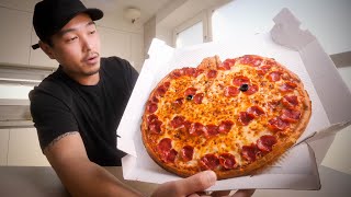 Papa John's Jack-O-Lantern Pizza