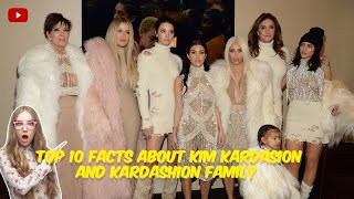 Top 10 facts about Kim  Kardashian/ kardashian fashion celebrity usa