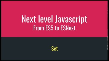 11  Set | Next Level Javascript in Bangla | From ES5 to ESNext | বাংলা