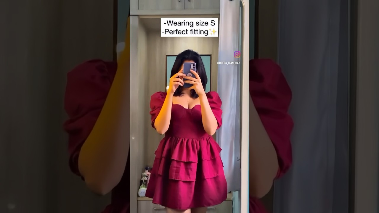 SSS haul part-8, beautiful red dress under ₹700✨ 