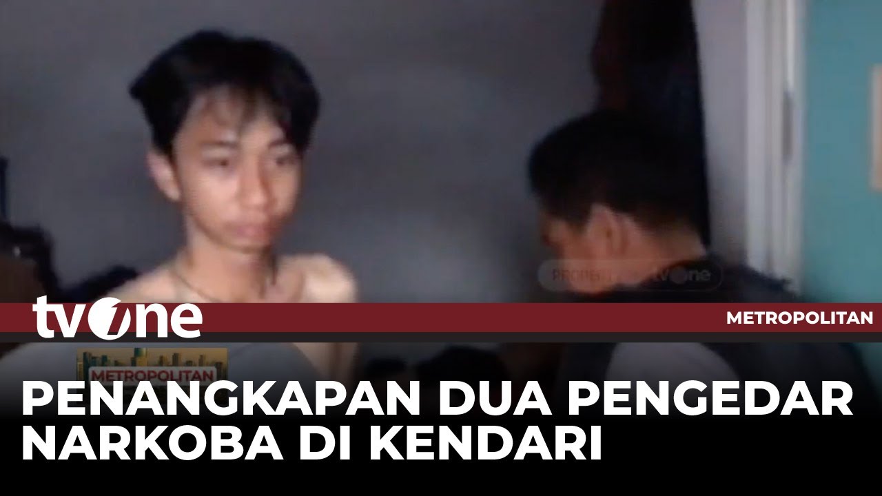 Lagi Enak Tidur, Dua Pengedar Narkoba di Kendari Digerebek Polisi | Metropolitan tvOne
