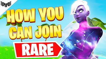 How YOU can JOIN Team Rare! (Join A Fortnite Clan) #RareAspects