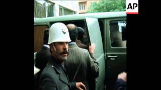 SYND 15 5 75 TRIAL OF MAN ACCUSED OF ASSULTING THE TURKISH PRIME MINISTER