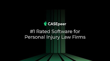 #1 Rated Software for Personal Injury Law Firms
