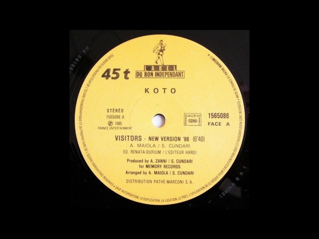 KOTO - Visitors (New Version '86 Special DJ'