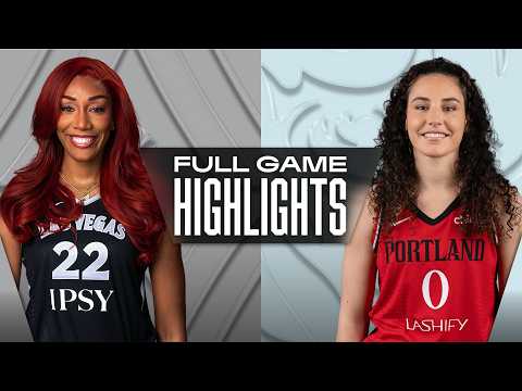Las Vegas Aces vs. Portland Fire | FULL GAME HIGHLIGHTS | July 9, 2026