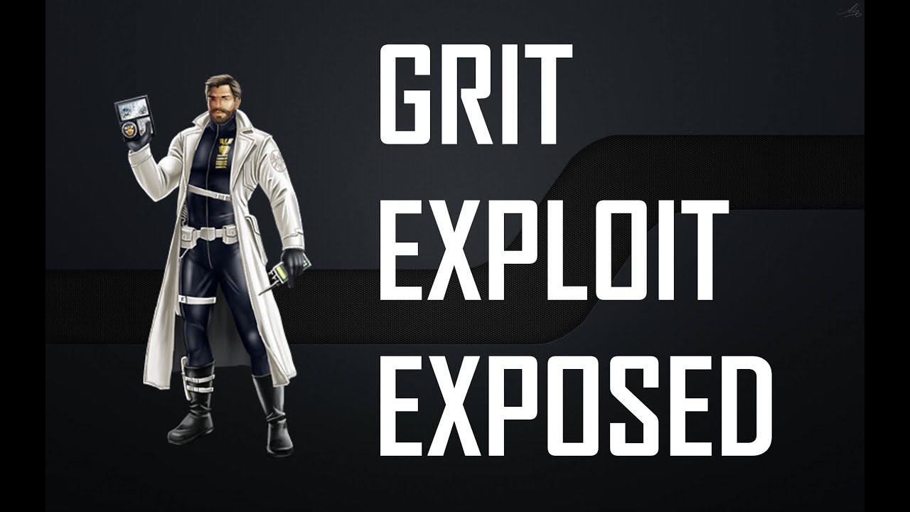 Marvel Avengers Alliance: Grit Absorb Energy Explosion Exploit