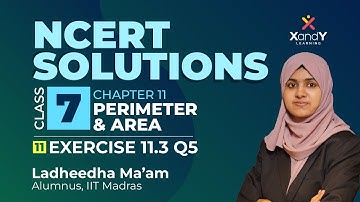 From a circular sheet of radius 4 cm, a circle of radius 3 cm is removed. Exercise 11.3 Q5