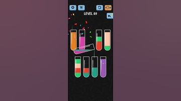 Water Color Sort Level 59 Walkthrough Gameplay