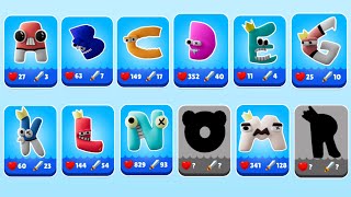 Merge Alphabet: Monster Battle Alphabet Lore abcdefghijklmnopqrstuvwxyz