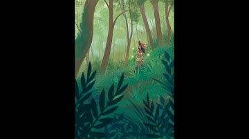 Oregon Forest - Adobe Fresco Timelapse