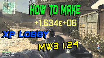 [PS3]How To Make Xp Lobby on MW3