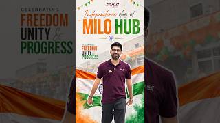 Milo Drive's Independence Day Celebrations with our team of Drivers and felicitated them.